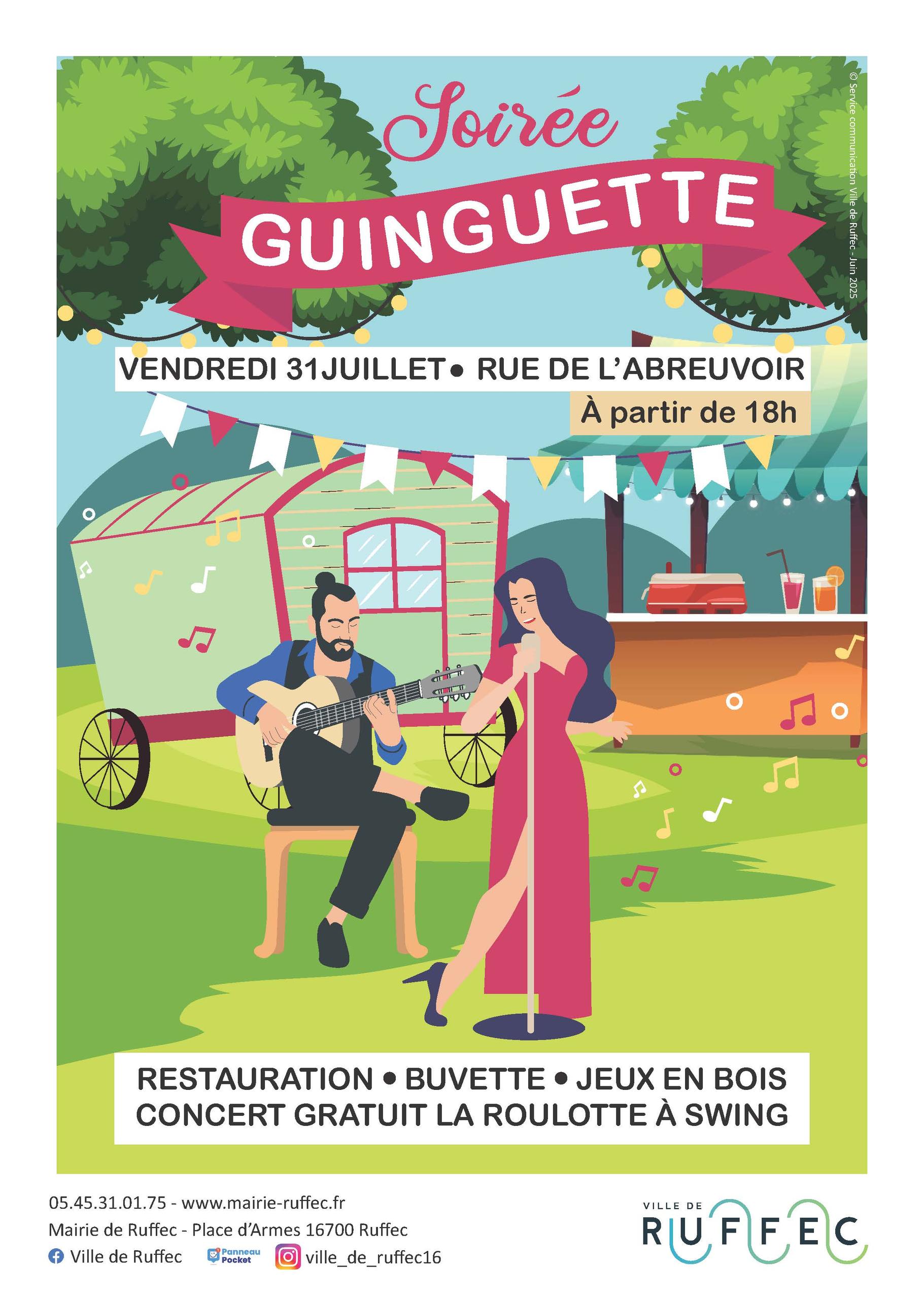 Guinguette au bord du Lien