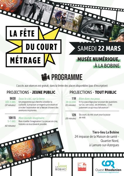 Fête du Court-Métrage Lamure-sur-Azergues : Micro-Folie.