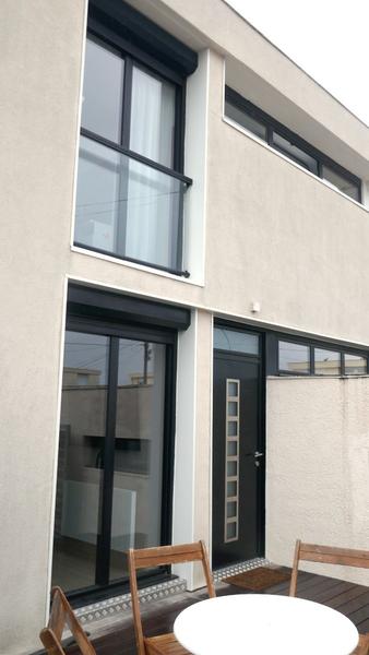 La facade extérieure de la maison