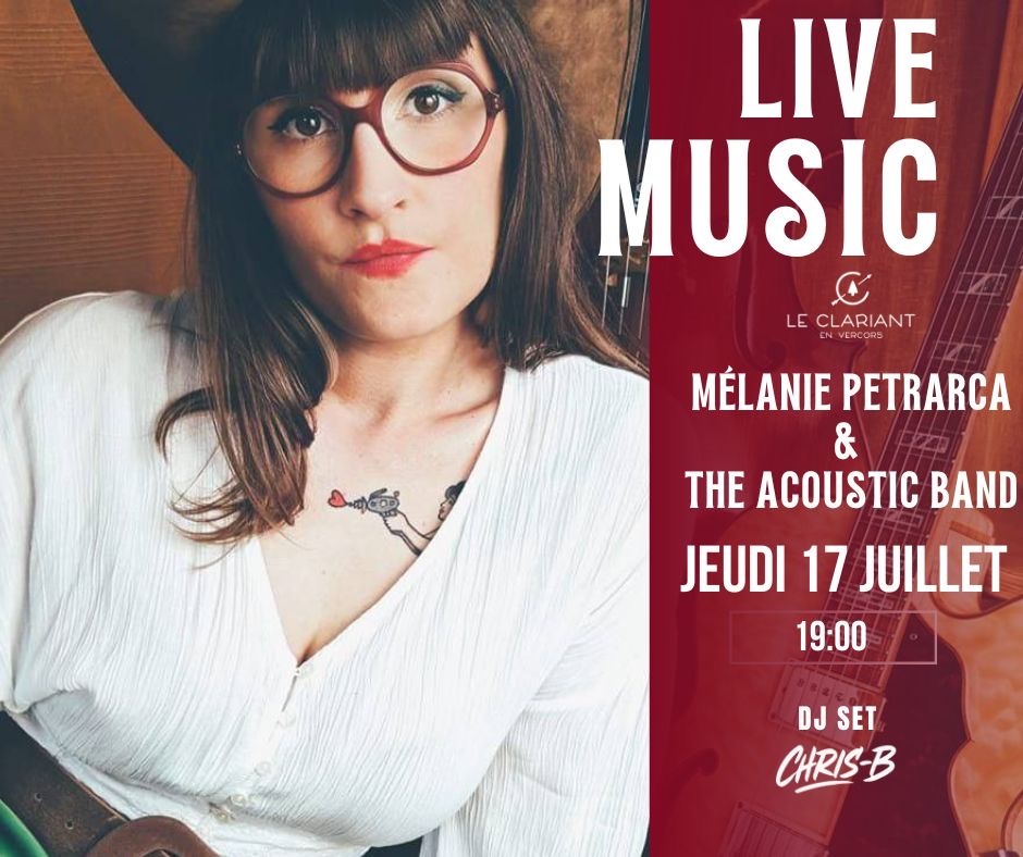 Concert live - Mélanie Petrarca & The Acoustic Band_Corrençon-en-Vercors