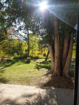 Devant le salle de réception