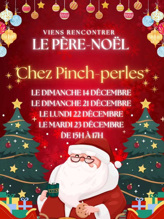 Le Père Noël est chez Pinch-perles