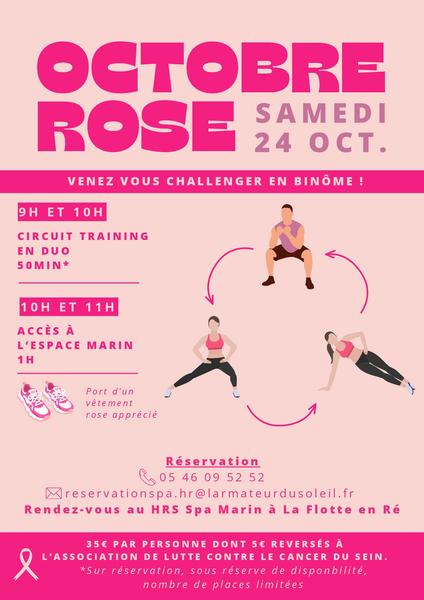 Octobre Rose au HR Spa Marin