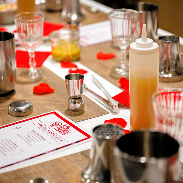 Atelier cocktails : Bulles et chocolats