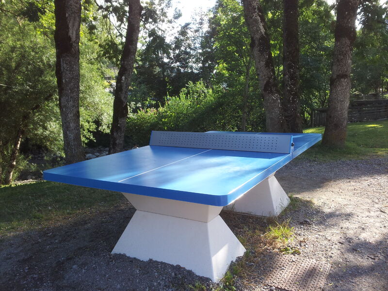 Table de ping-pong au Grand-Bornand