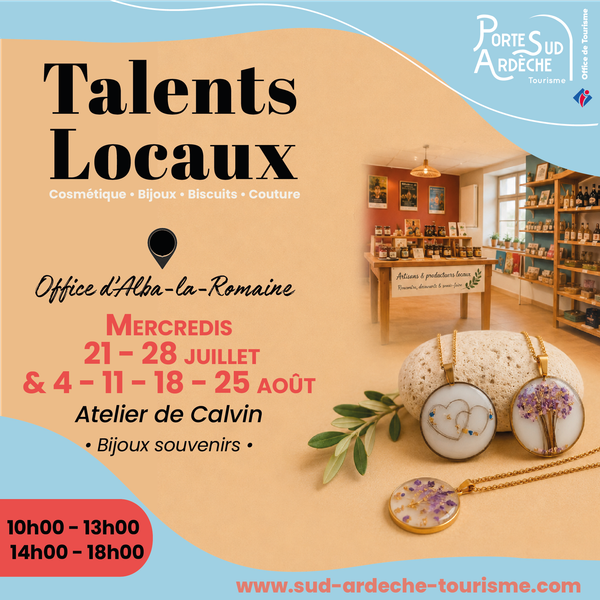 A la découverte des Talents locaux : Terroir & Artisan à Alba-la-Romaine_Alba-la-Romaine