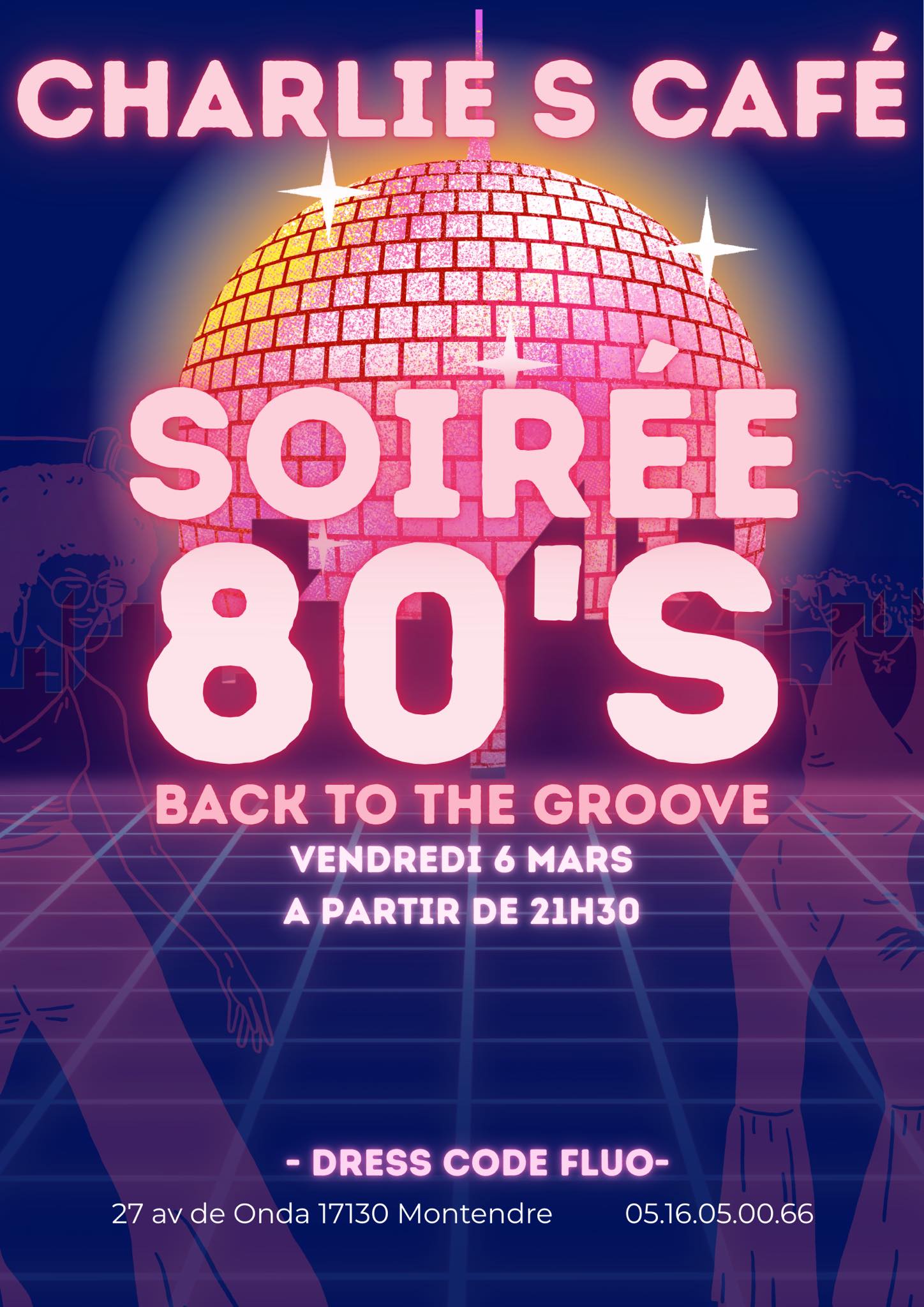 Soirée 80's et blind test au Charlie's café