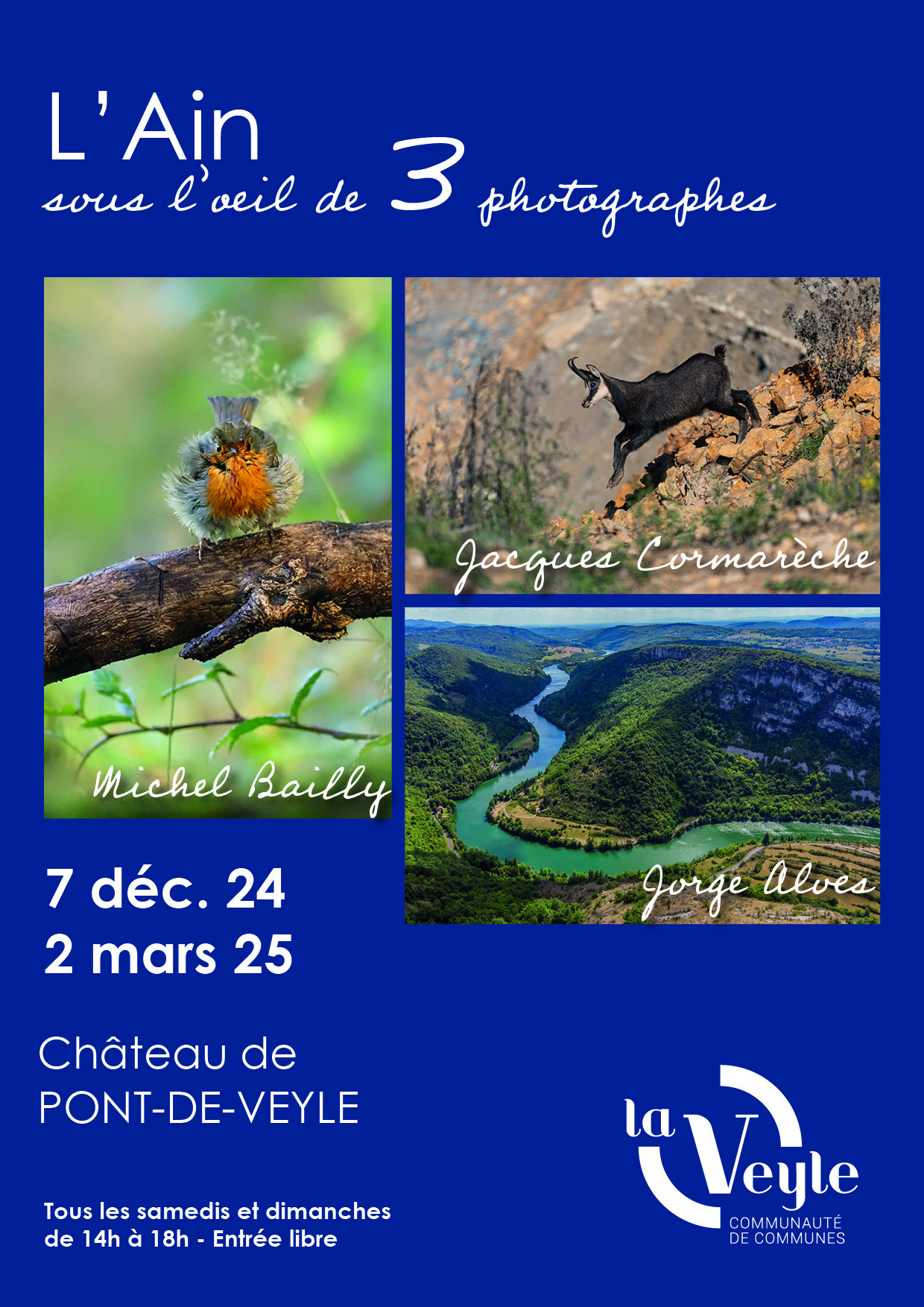 Exposition : "L'Ain sous l'oeil de 3 photographes""_Pont-de-Veyle