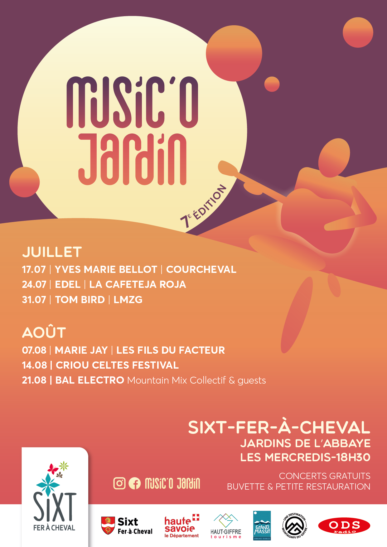 YVES-MARIE BELLOT & COURCHEVAL - Festival Music'O Jardin