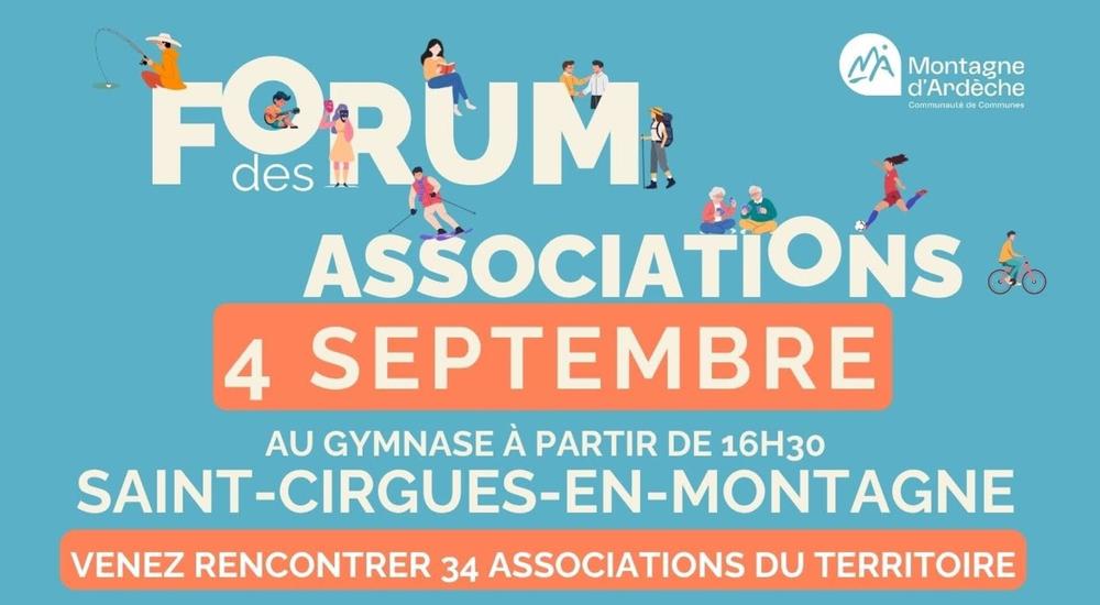 Forum des associations - Montagne d'Ardèche