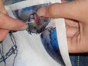 technique originale de Marine Chalayer