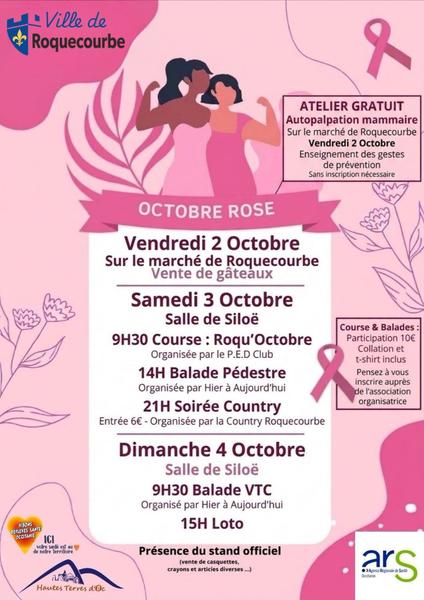 Octobre rose à Roquecourbe