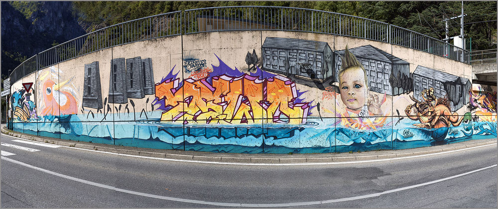 Parcours Street art Moûtiers