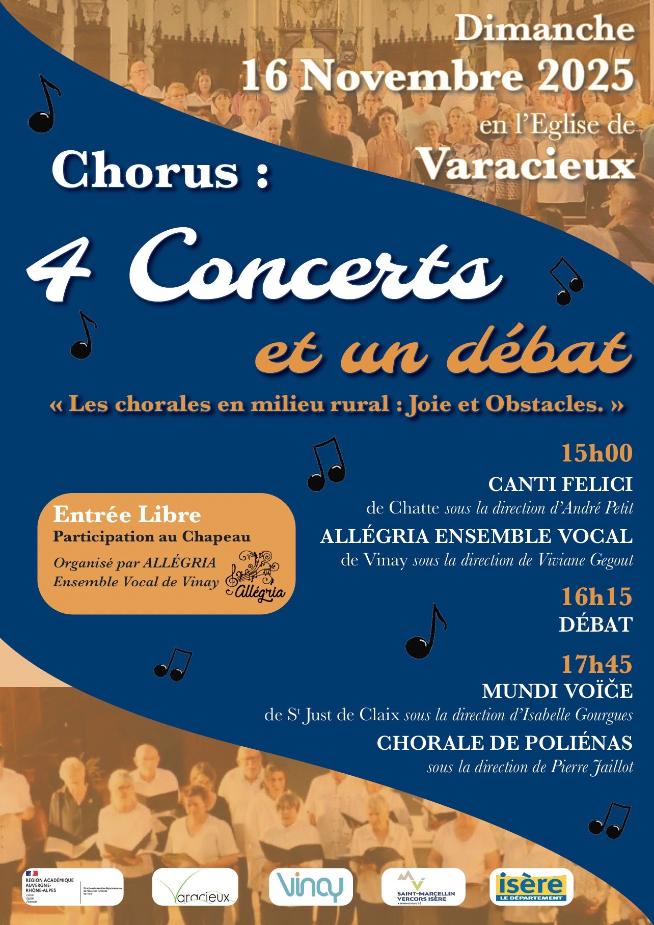 Chorus : 4 concerts et un débat_Varacieux