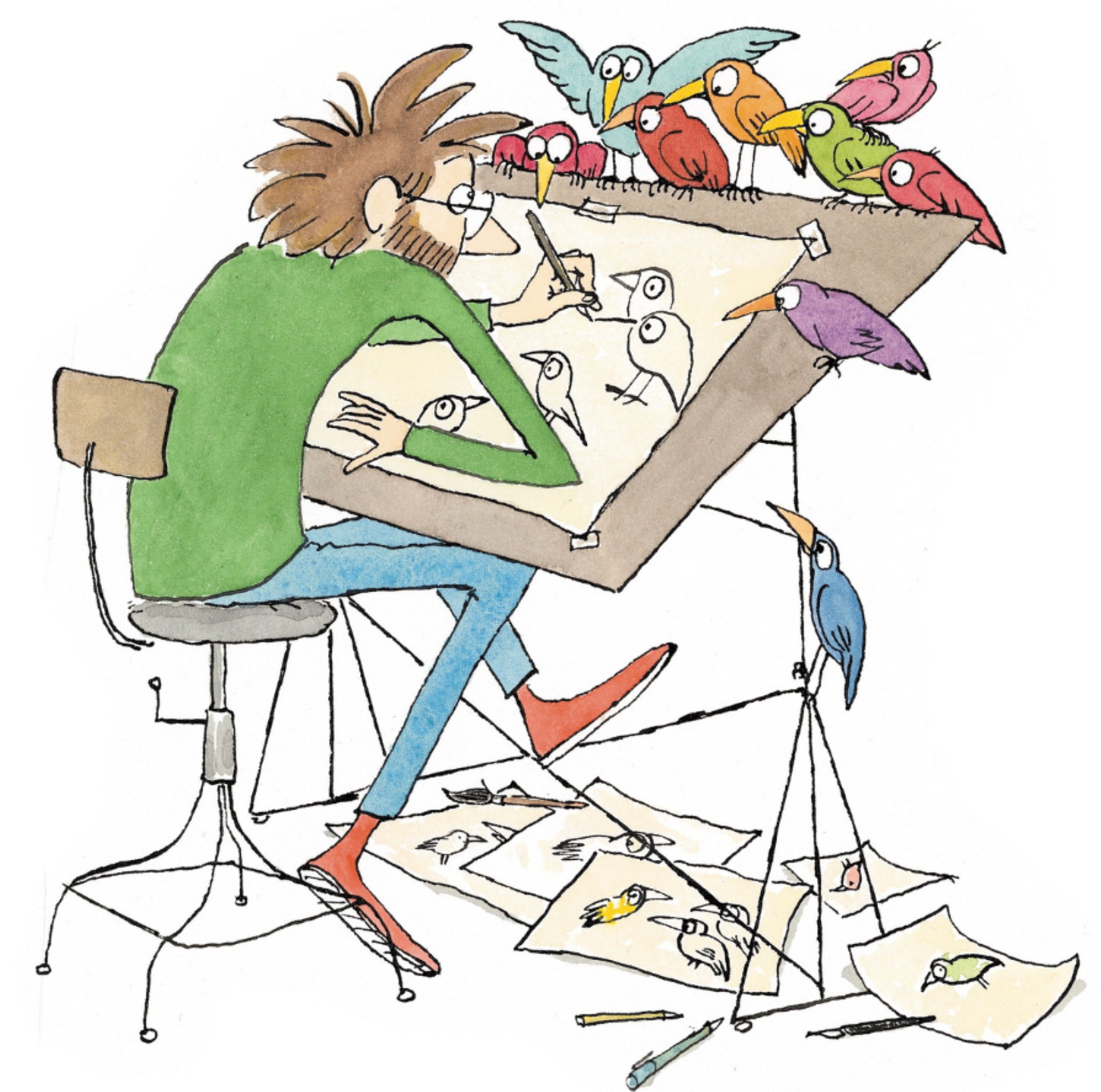 Atelier (se) raconter en images,  Oiseaux et cie