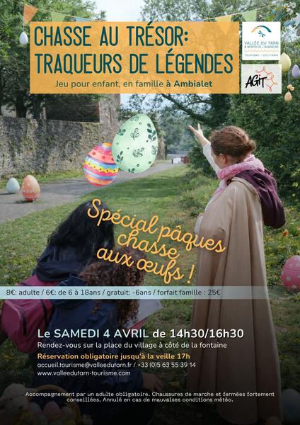 Chasse au trésor spéciale Pâques à Ambialet