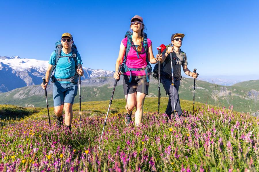 Tour des Aiguilles d'Arves - Itinérance pédestre 7 jours.