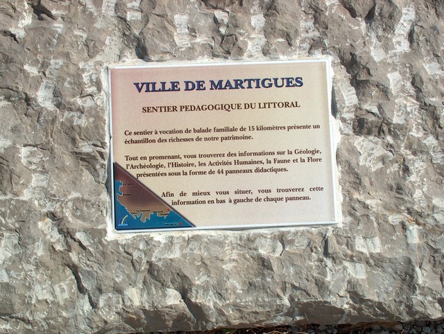 Le sentier du littoral Martégal