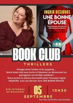 Affiche_Book Club thrillers à la Bibliothèque de Bouvesse_Bouvesse-Quirieu