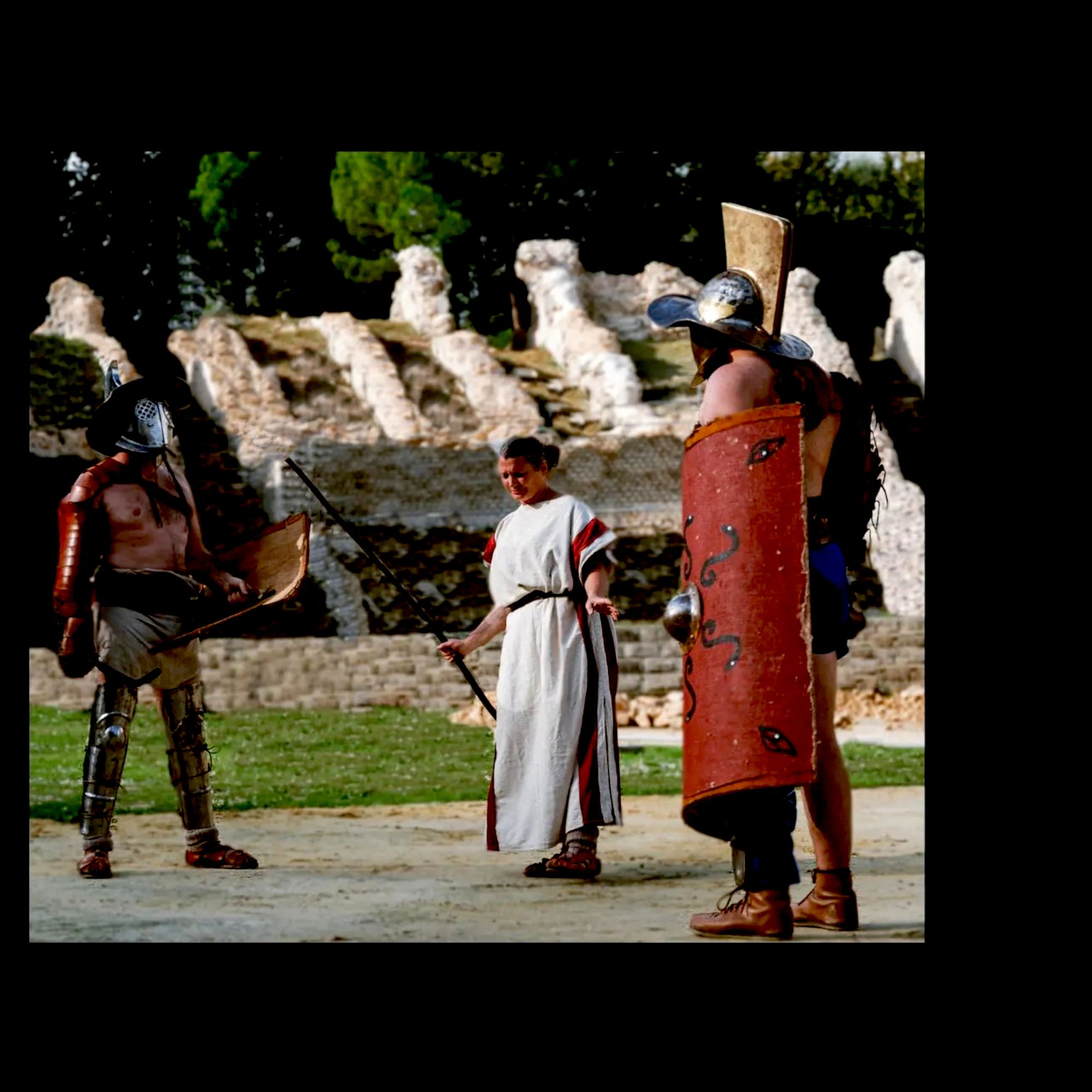 Des gladiateurs aux arènes !
