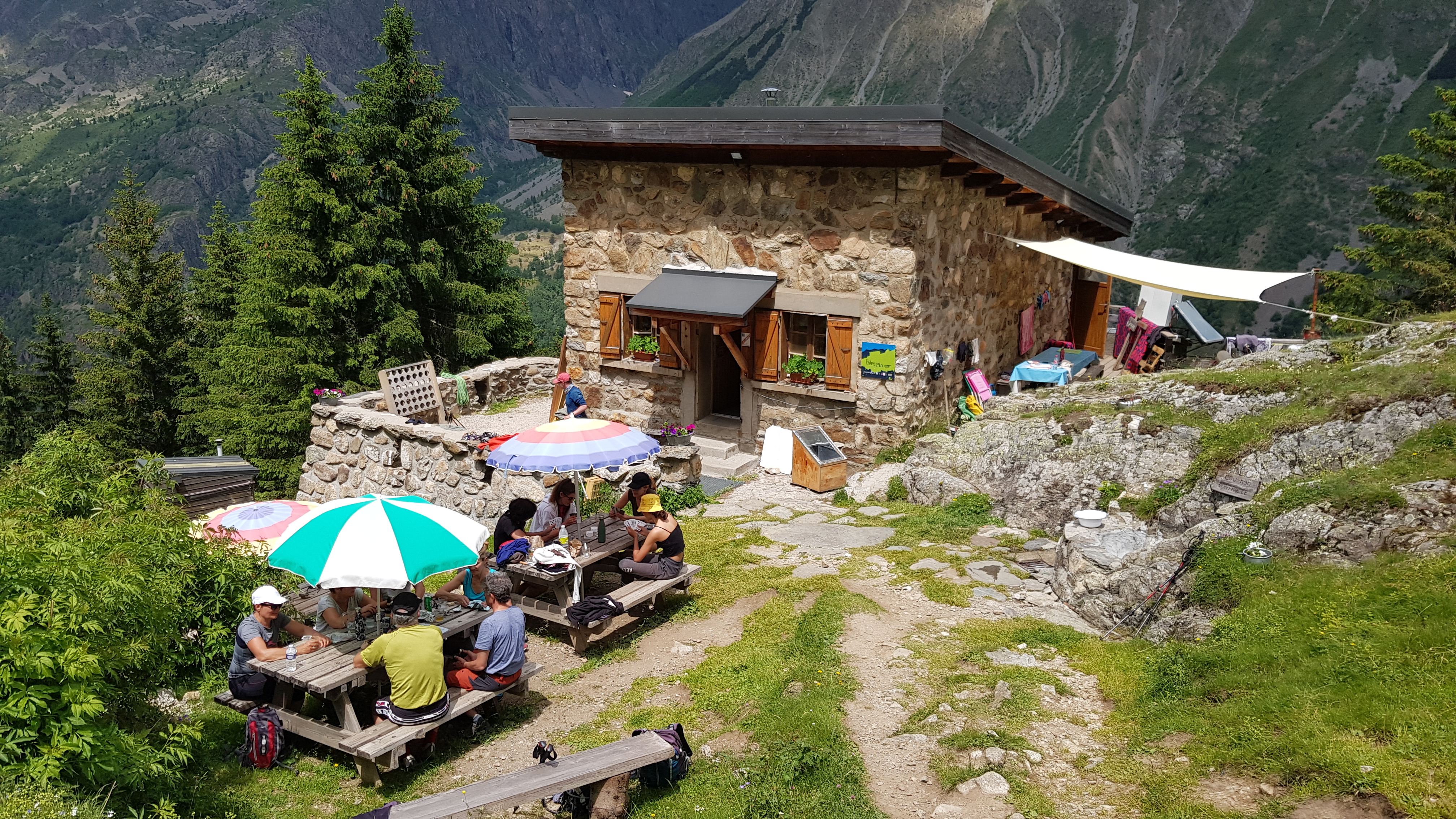 refuge de l'alpe du pin