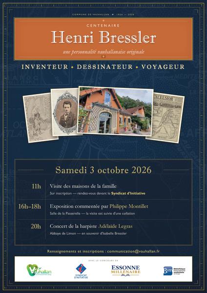 Exposition Centenaire Henri Bressler