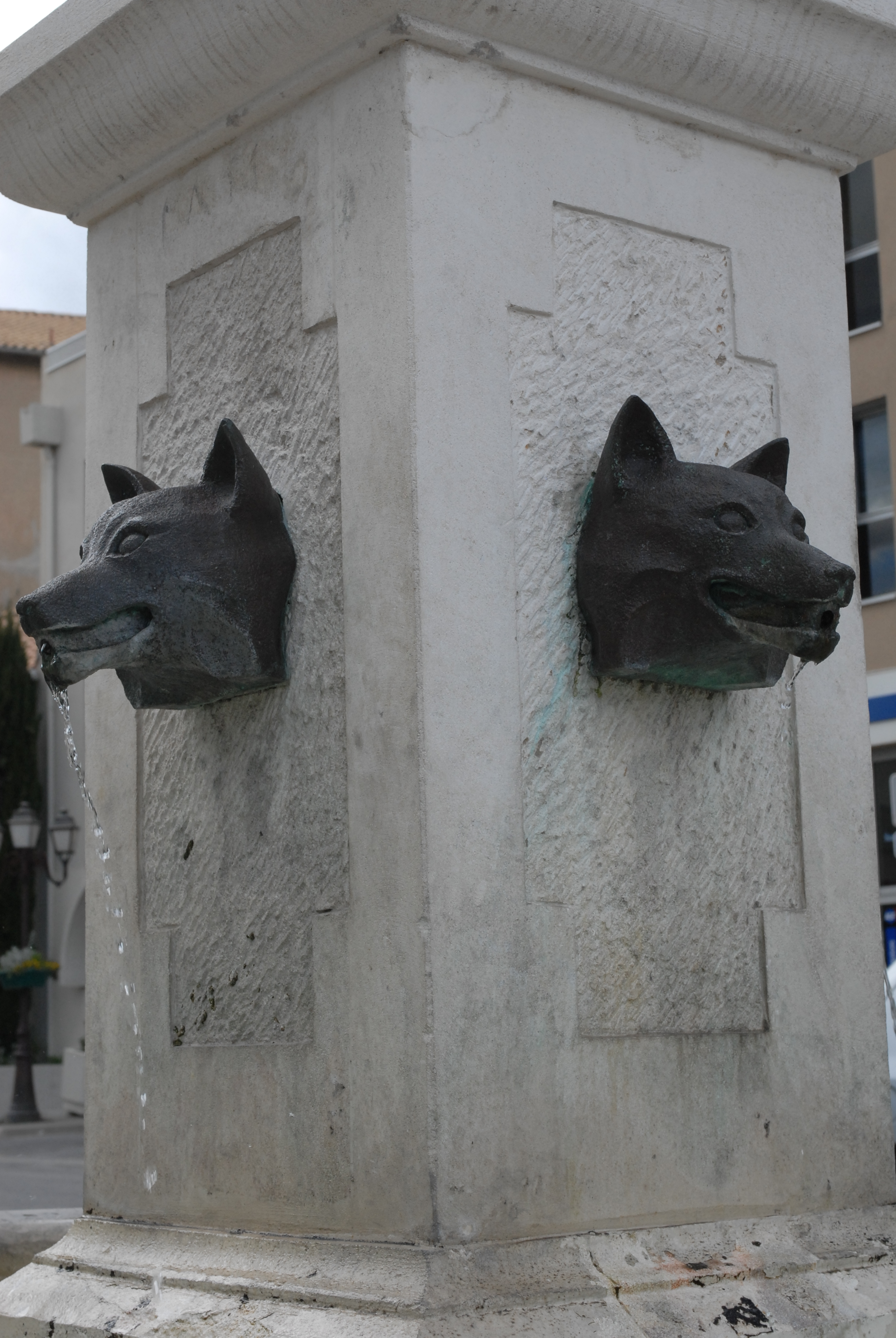 Fontaine des quatre renards