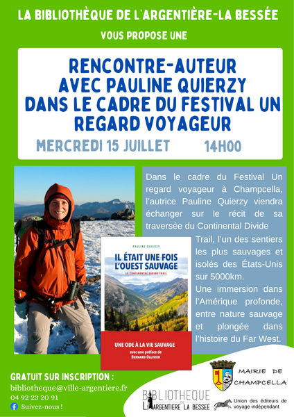 Rencontre-auteur avec Pauline Quierzy