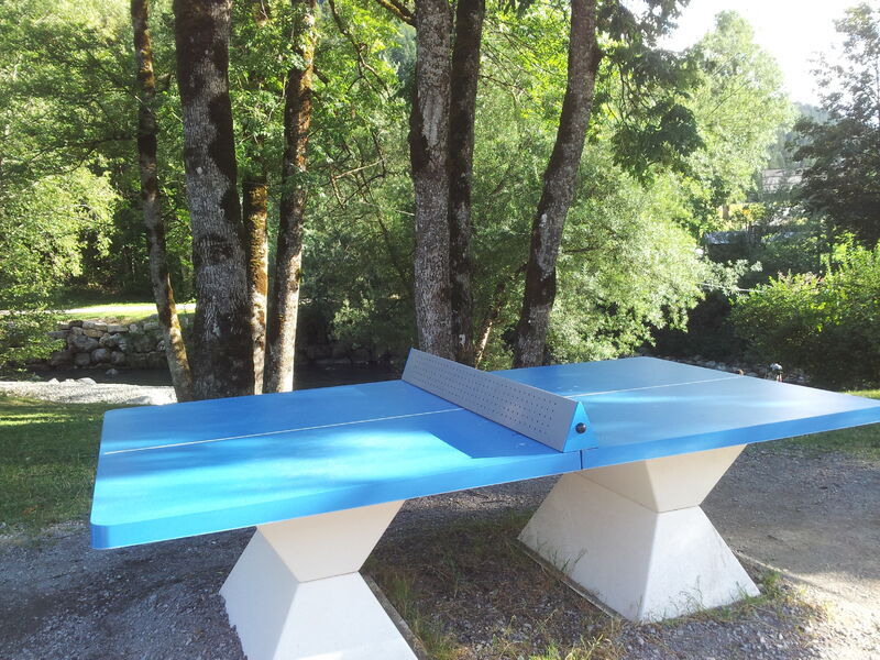 Table de ping-pong au Grand-Bornand