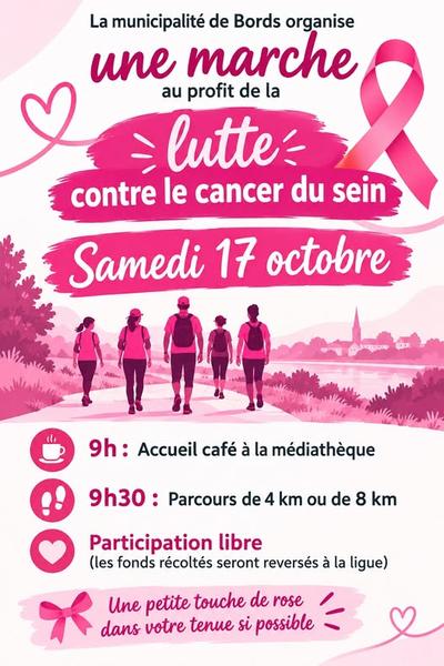 Une marche  - Octobre Rose