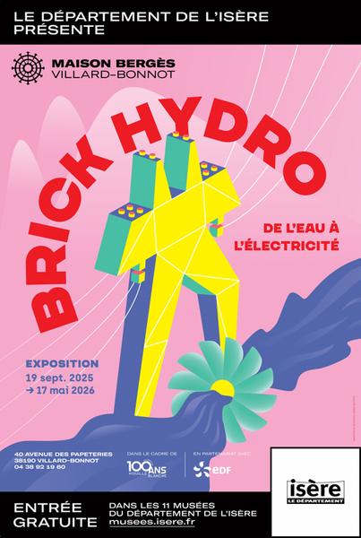 Brick Hydro. De l'eau à l'électricité. Exposition temporaire_Villard-Bonnot