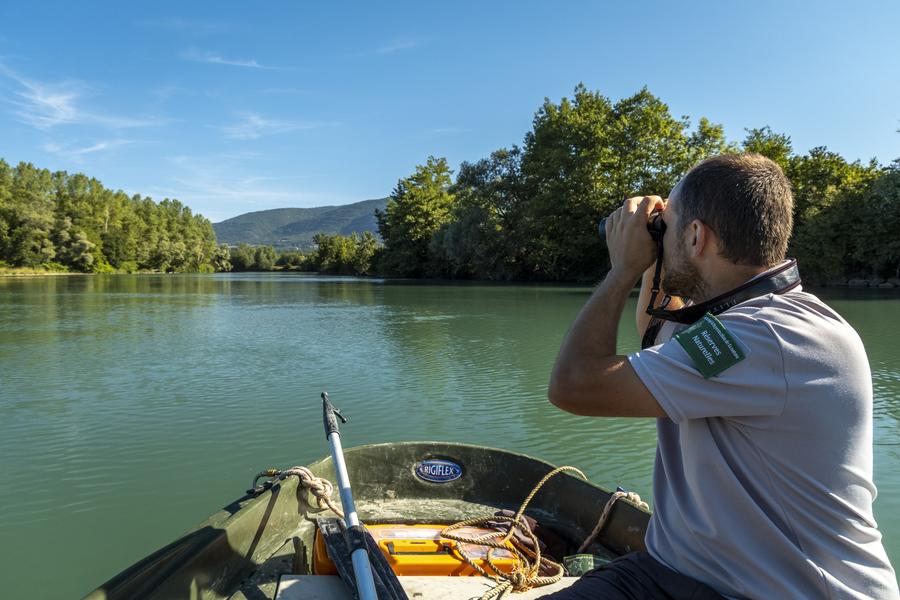 Réserve Naturelle Nationale du Haut Rhône français - Balcons du Dauphiné - Isère