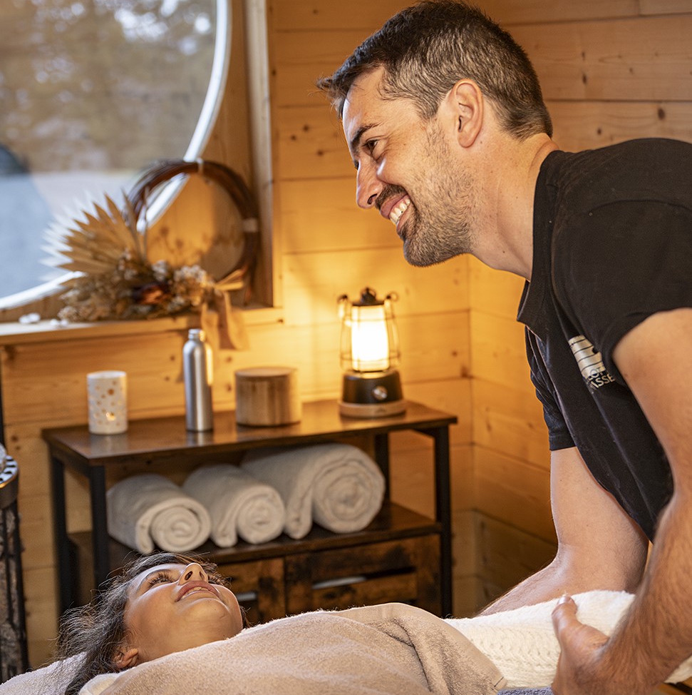 La roulotte du masseur