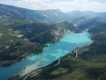 site de parapente, Chalvet, lac de Castillon, St-André les Alpes