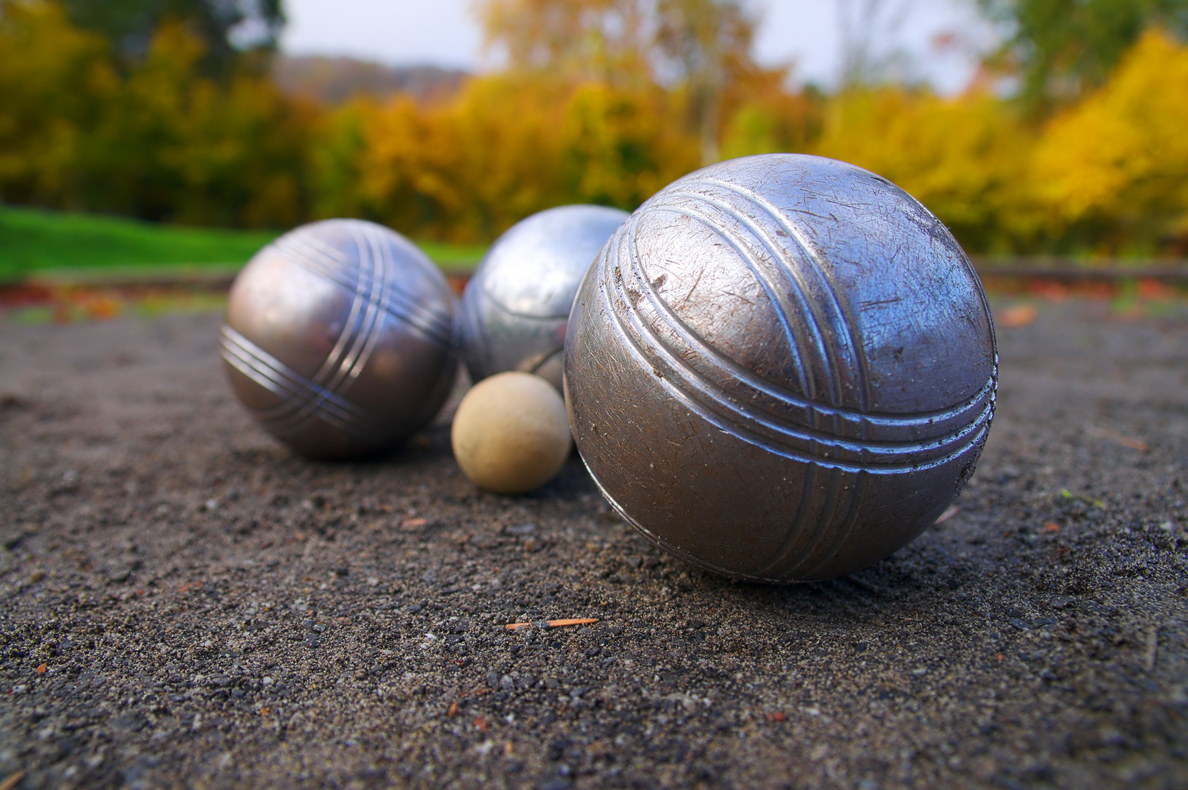 terrain de pétanque