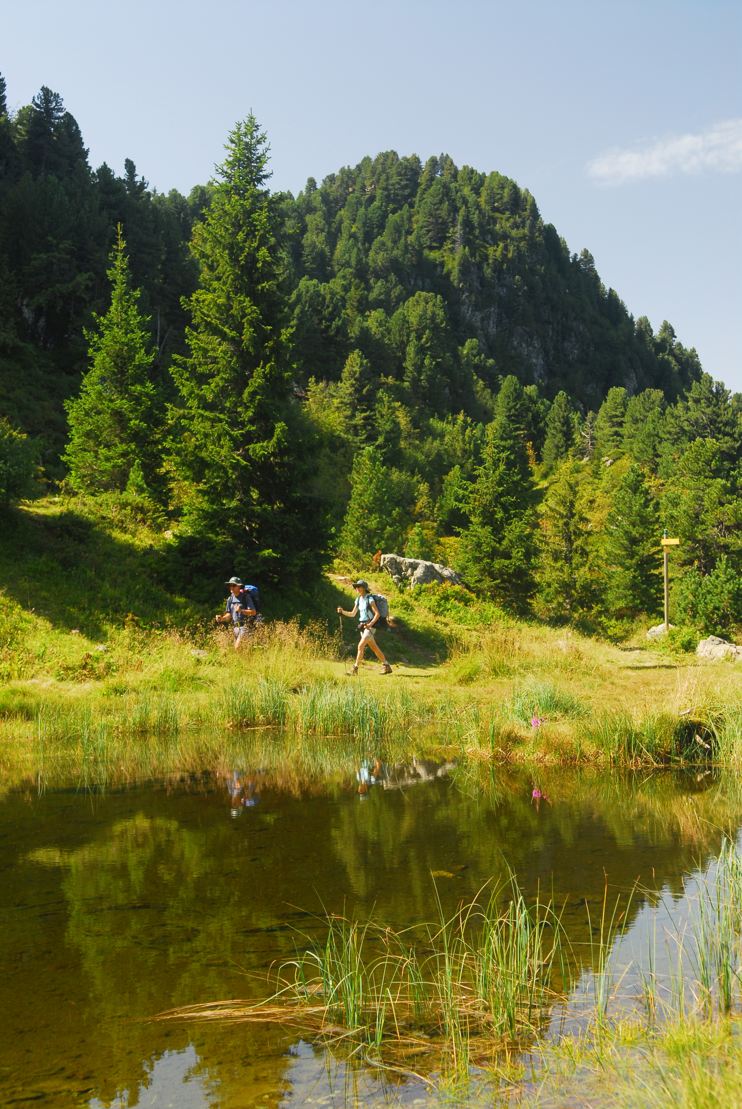Chamrousse 1650 - Lac des Pourettes - Lacs Robert par la Brèche Nord