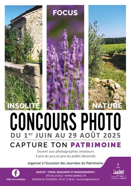 Capture ton patrimoine - Journées du Patrimoine
