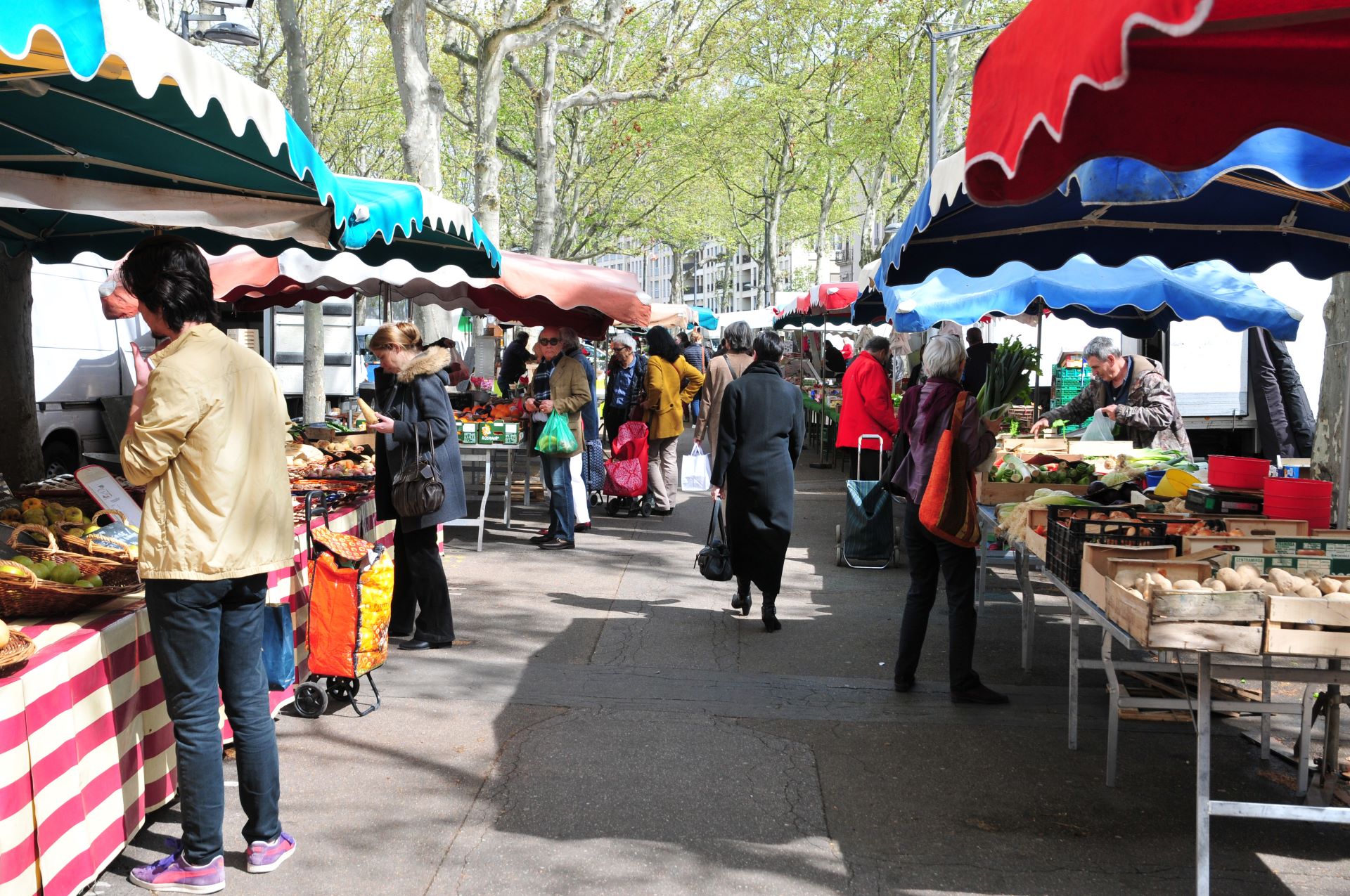 Marché Alimentaire et Fleurs Saint Antoine Célestins_Lyon 2ème