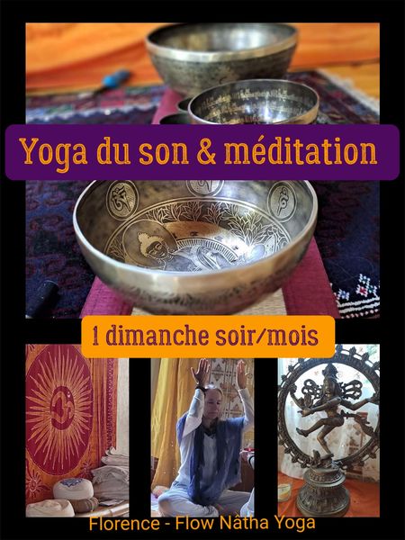Yoga du son et méditation Du 21 janv au 2 juin 2024
