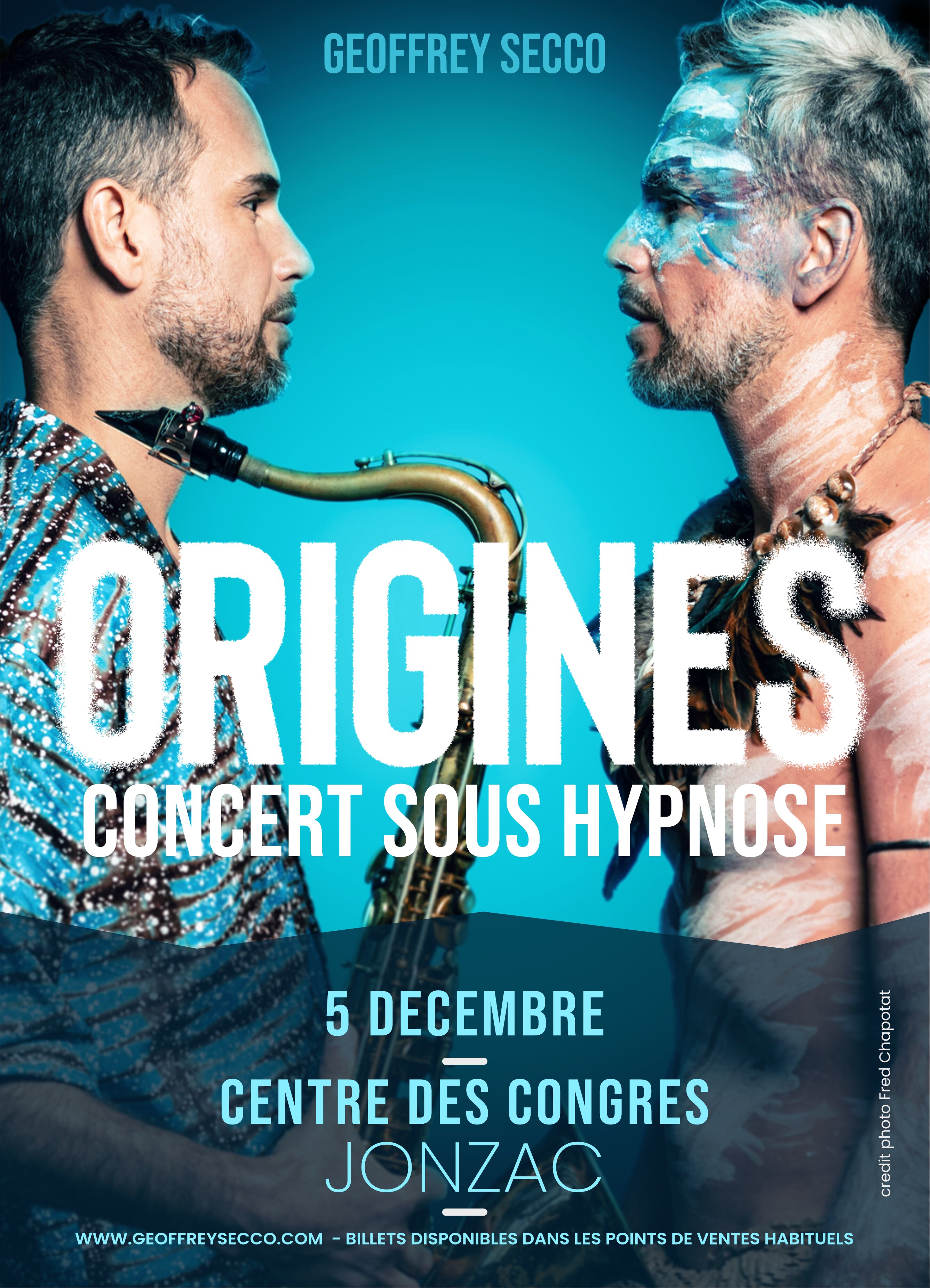 Geoffrey Secco : Origines Concert sous Hypnoses
