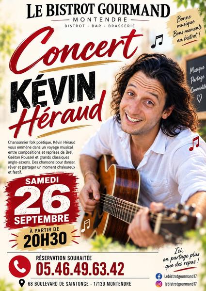 Soirée concert au Bistrot Gourmand