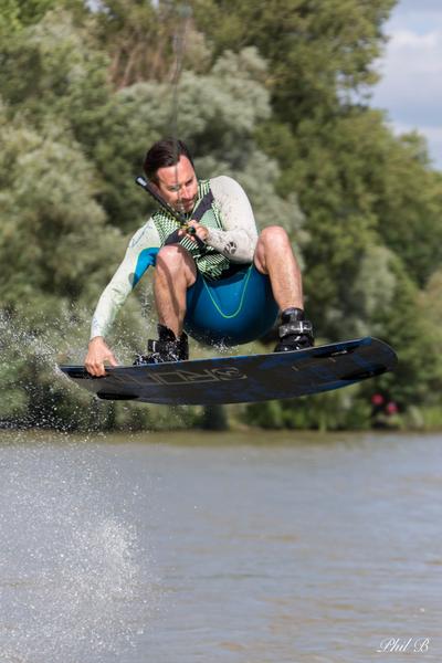 Personne pratiquant une activité nautique 