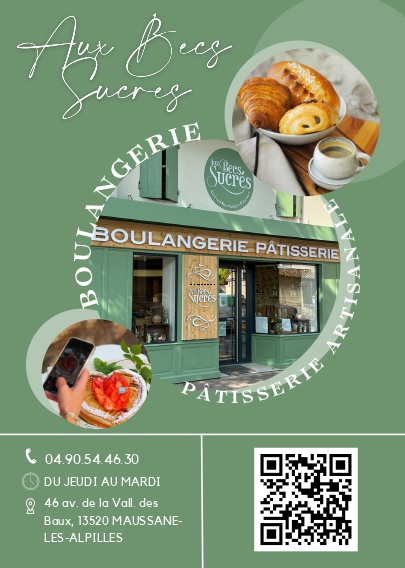 Boulangerie-Pâtisserie Artisanale "Aux Becs Sucrés", Maussane-les-Alpilles - photo 3