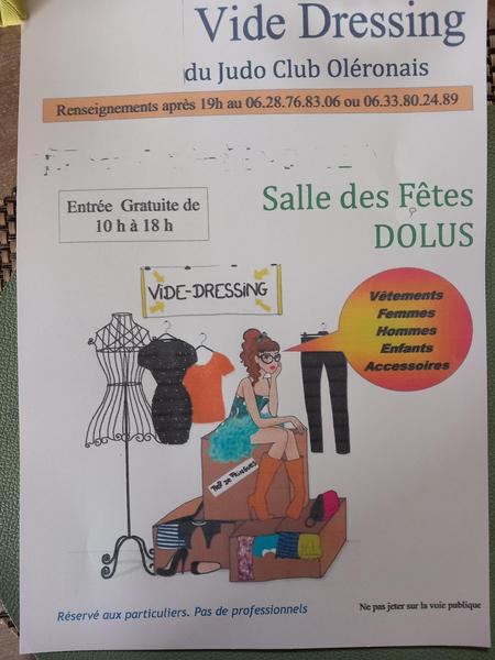 Vide dressing du judo club oleronais