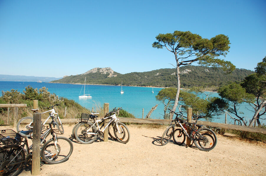 La plage Notre Dame - ile de porquerolles - hyeres