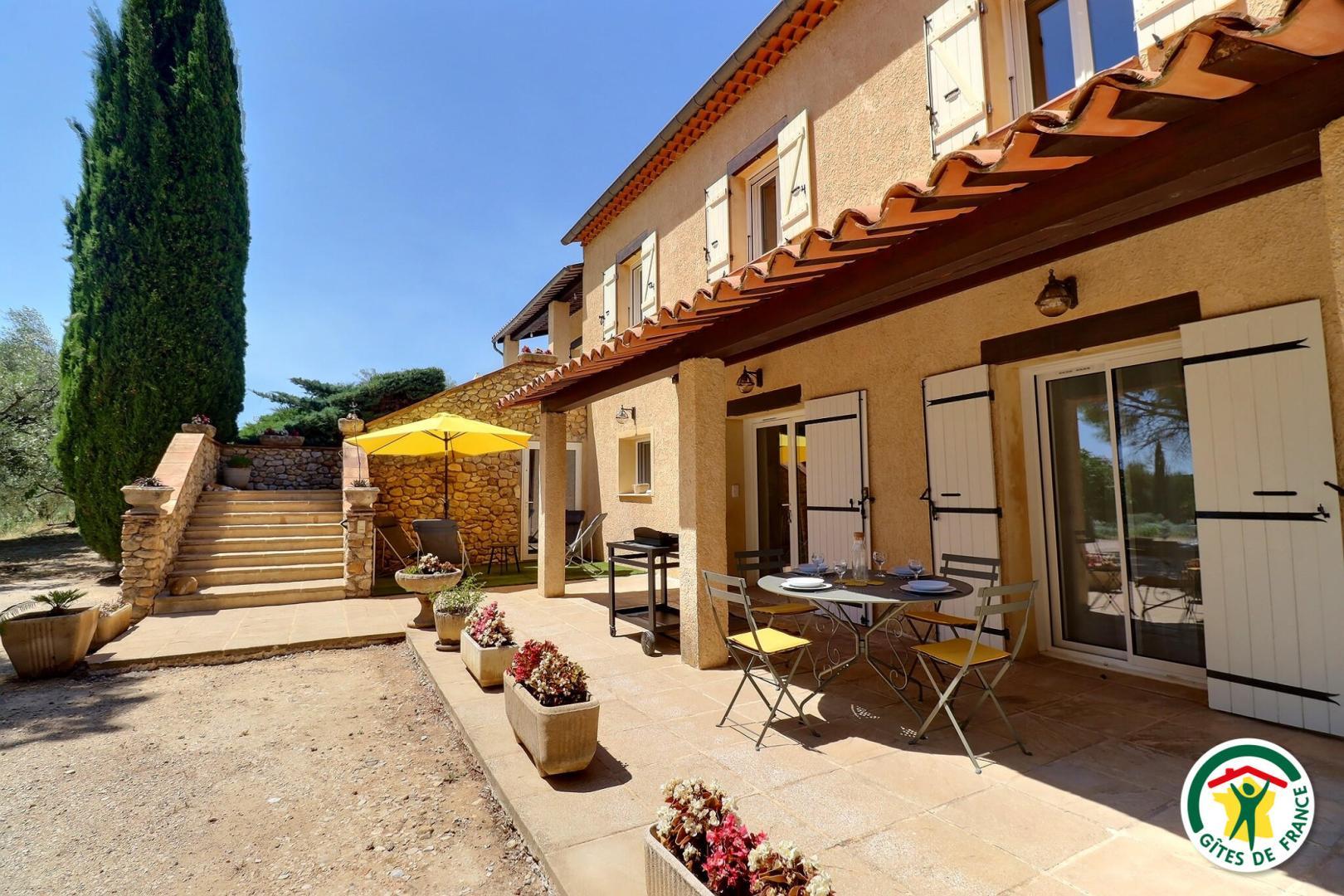 La terrasse couverte