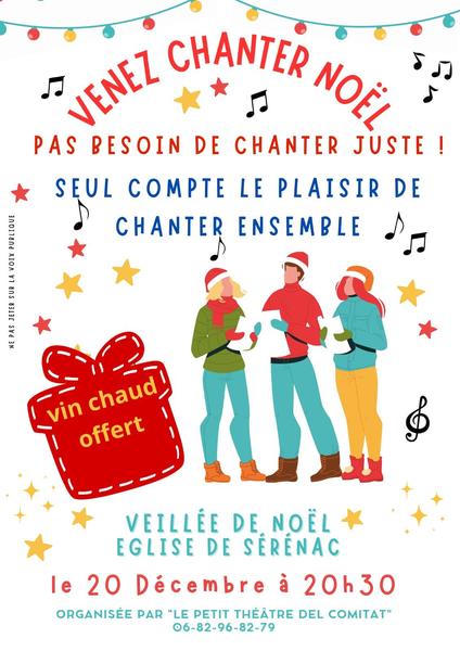 Venez chanter Noël - Sérénac