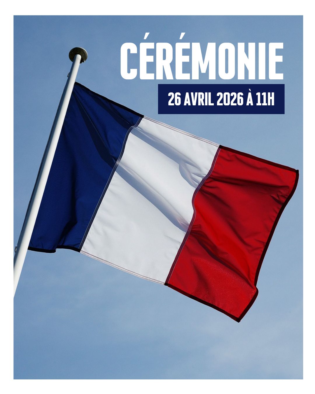 Cérémonie commémorative - Victimes et des héros de la Déportation.