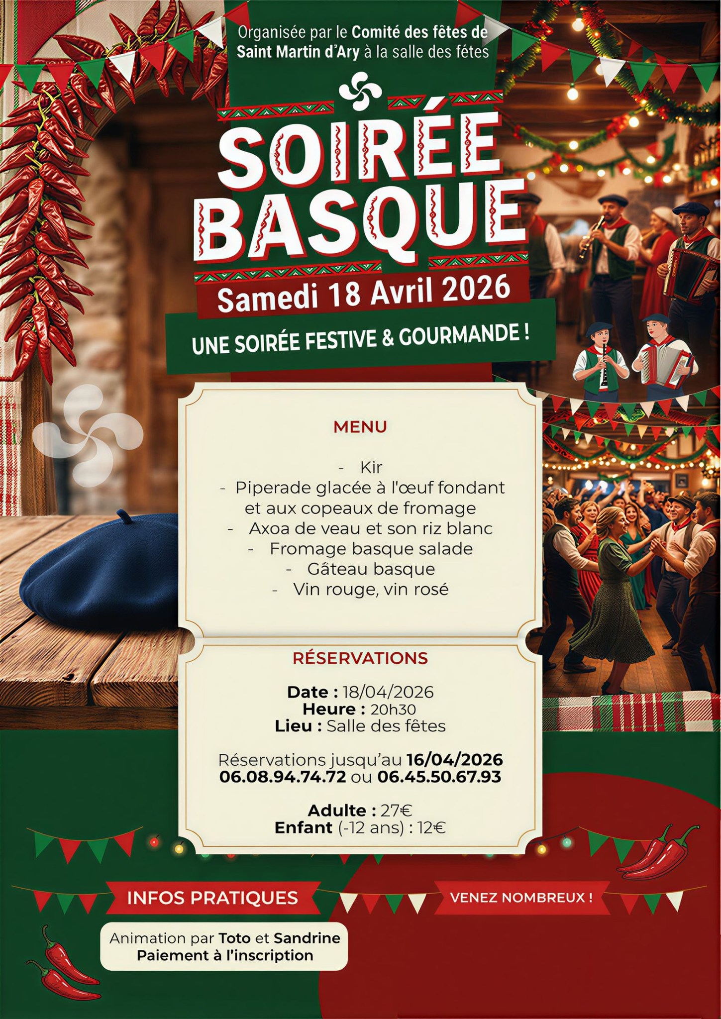Soirée basque