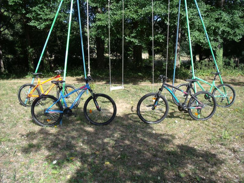 les vtt sur la balançoire